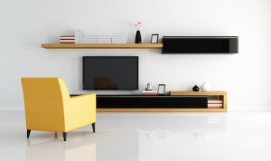 modern minimalist lounge
